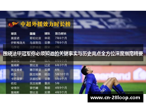 围绕法甲冠军你必须知道的关键事实与历史亮点全方位深度指南精要 围绕法甲冠军你必须知道的关键事实与历史亮点全方位深度指南精要